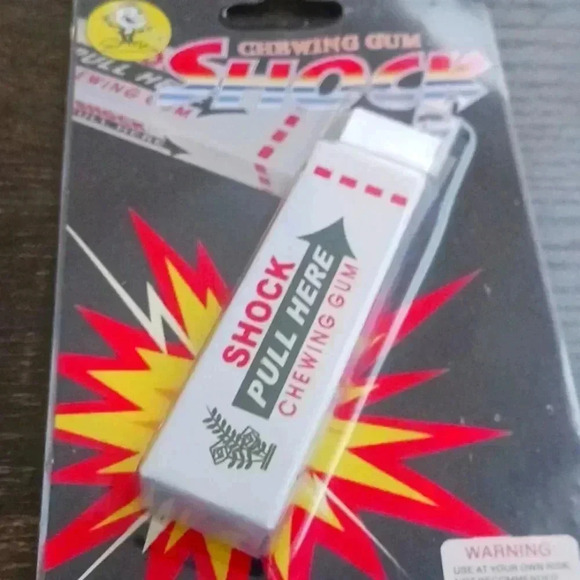 Electric Shock Joke Chewing Gum, Shocking Toy, Gift, Gadget fun...NWT - Picture 1 of 5
